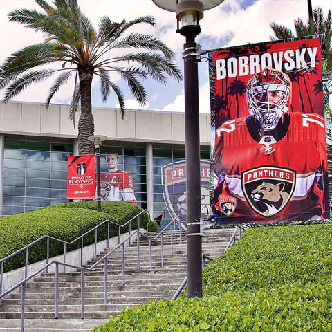 FLA Panthers Stanley Cup Finals Activation Exterior