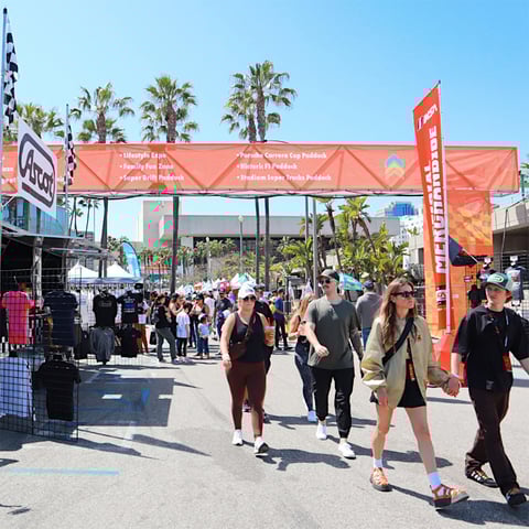 Grand Prix of Long Beach Truss Wrap