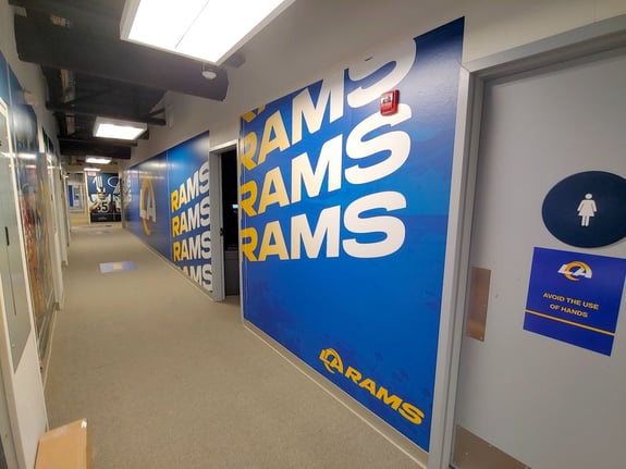 UNOFFICiAL ATHLETIC  Los Angeles Rams Rebrand